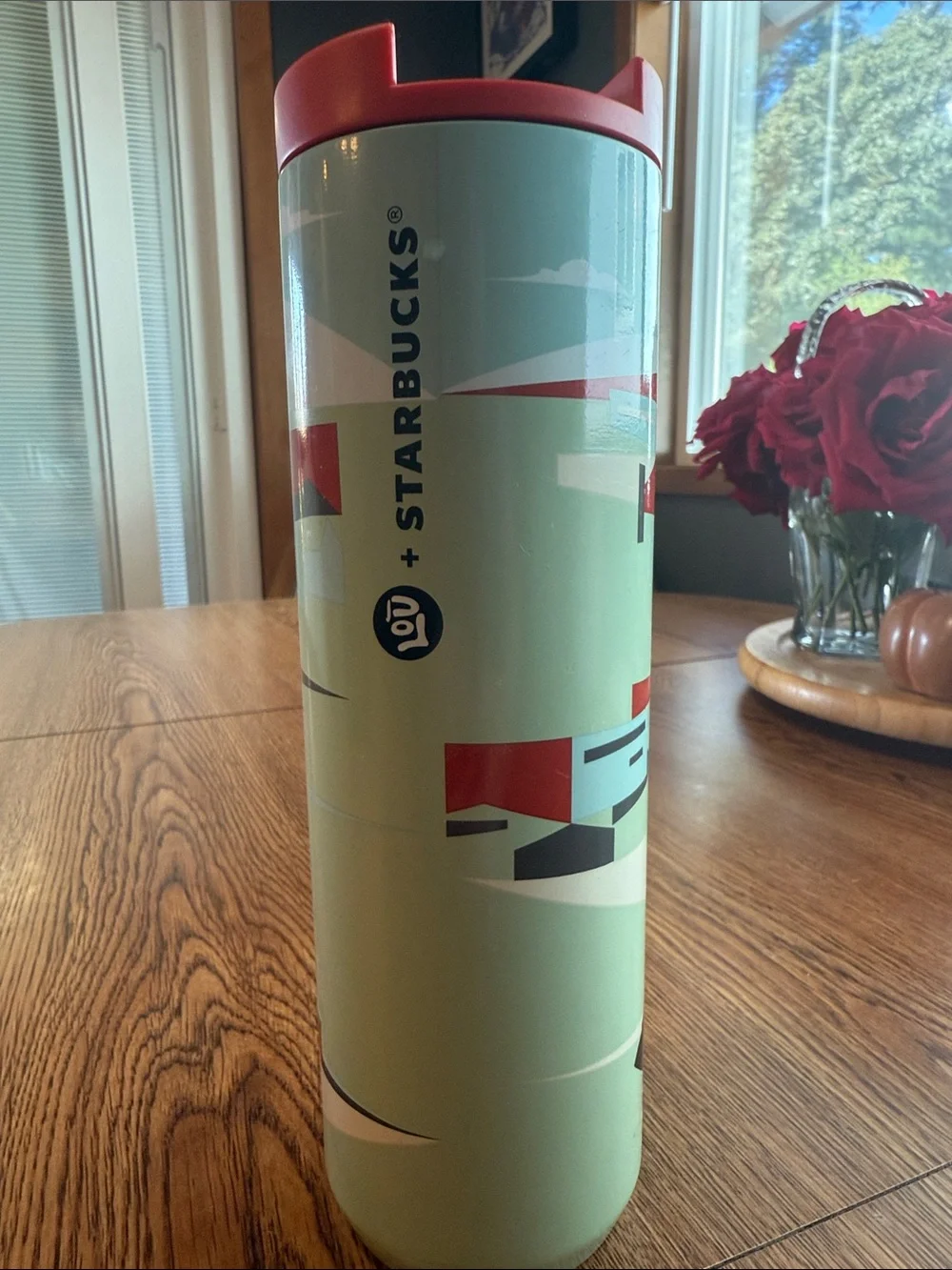 Starbucks x Lou Black History Month 2024 Stainless Steel Tumbler Damon Brown